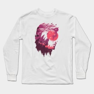 Wood Forest Head Long Sleeve T-Shirt